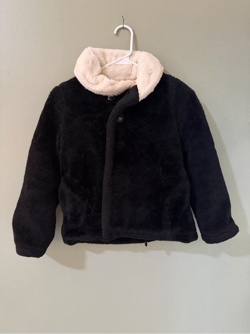 Matilda Jane "Just Imagine Artis" faux fur jacket size 10
